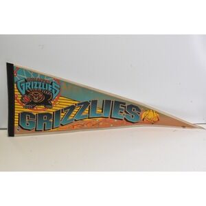 Vtg 1994 Vancouver Grizzlies NBA Basketball Wincraft Felt Pennant Full Size